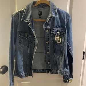 Custom Baylor Denim Jacket